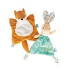 Kaloo FRIPONS - TRIANGLE DOUDOU RABBIT JUSTIN - 20CM
