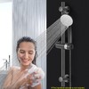 NearMoon Shower Slide Bar with Height/Angle Adjustable Handheld Shower Holder,