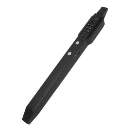 Mini Digital Wind Instrument, Electric Wind Instrument Black 12 Accompaniments MIDI Connectivity 10 Tones 3 Blowing Sensitivity for for Android (Black)