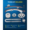 PHILTOP Engine Timing Chain Kit for 2004-2009 Toyota Prius, 2007-2015