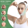 Faja Papada Facial Lifting, Reutilizable Faja para Papada Mujer, Faja