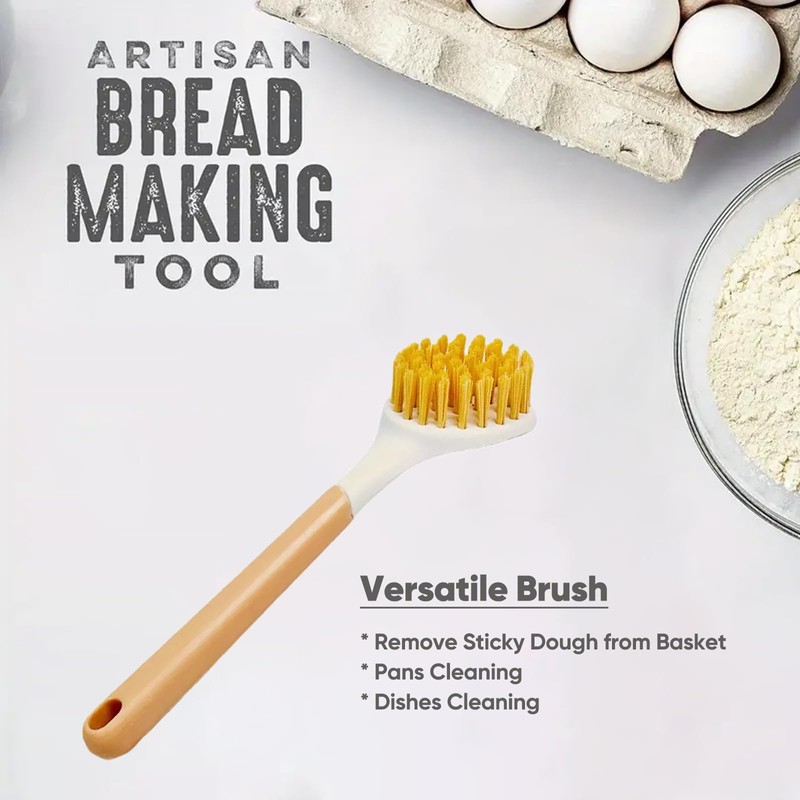 Jeensley Boxed Sourdough Starter Feeding Jar Kit with Oval Proofing