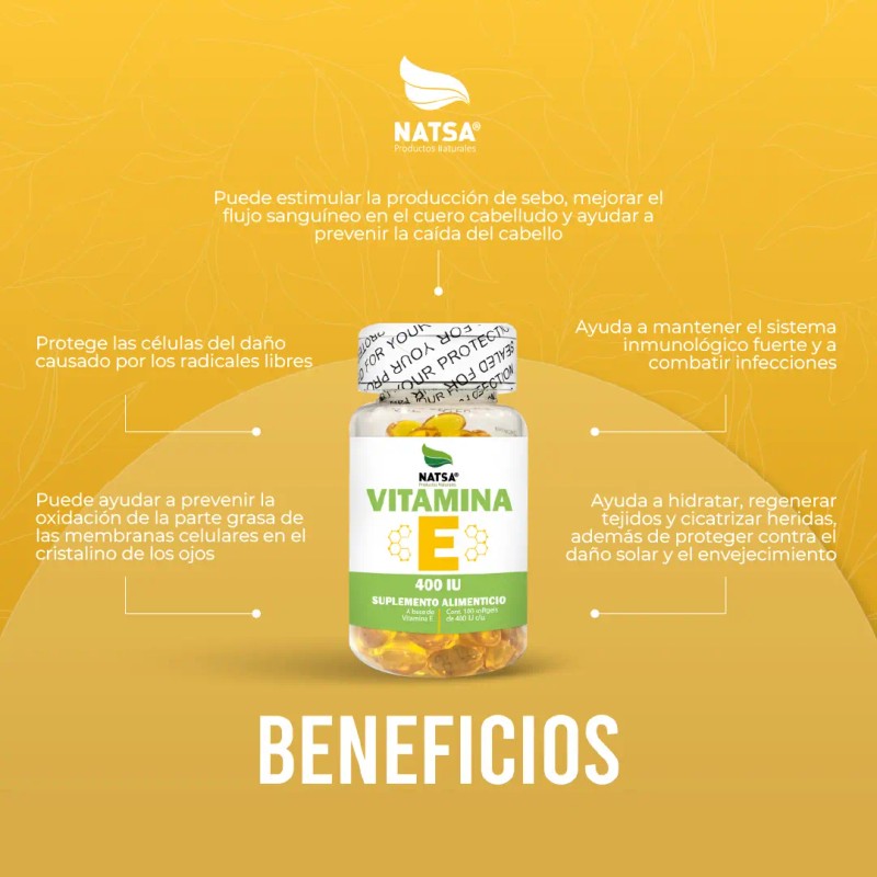 Vitamina 400 100 Cápsulas