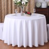 CIEEIN CIEHT Polyester Tablecloths Table cloth Tablecover Table Covers Round