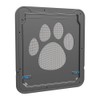 Pet Screen Door Magnetic Flap Screen Automatic Lockable Black Door