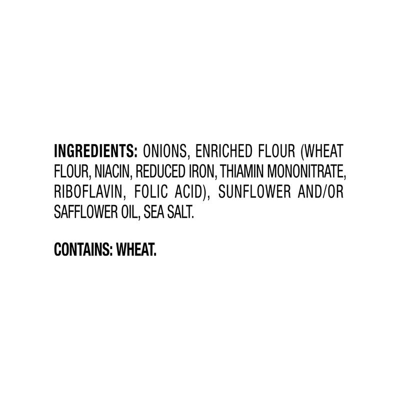 Fresh Gourmet Lightly Salted Crispy Onions | 3.5 Ounce (Pack