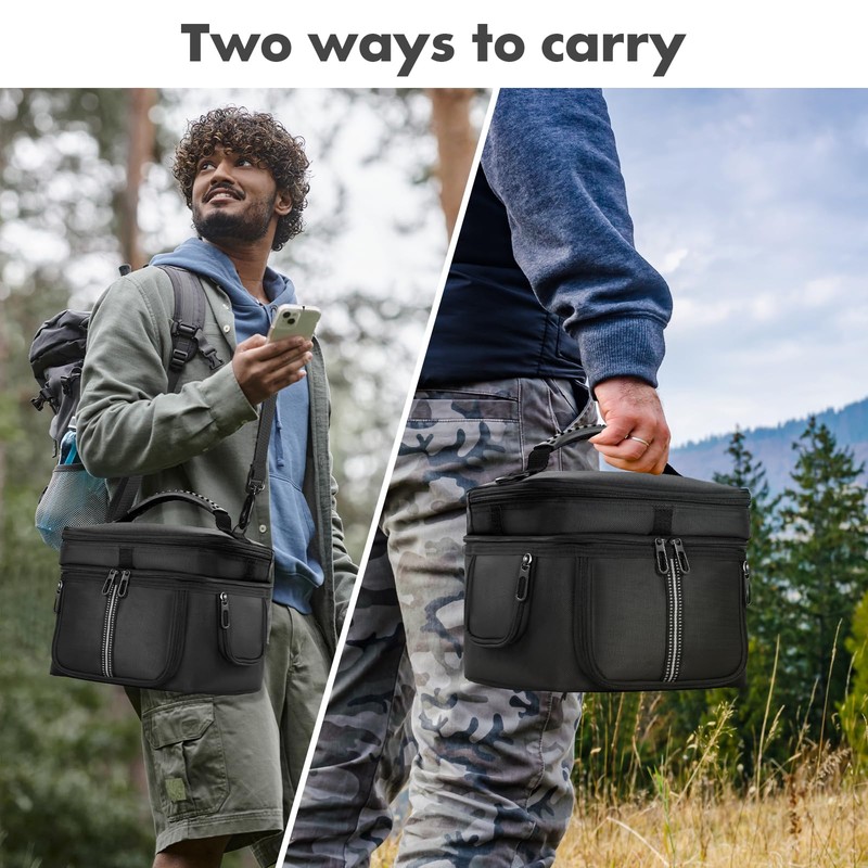 EUGOOCX Powerstation Carrying Case Compatible with ECOFLOW River 3, Travel