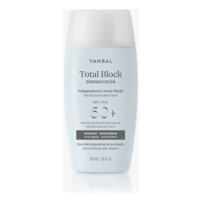 Total Block Dermafusión Spf 50+ Antiedad-antioxidante
