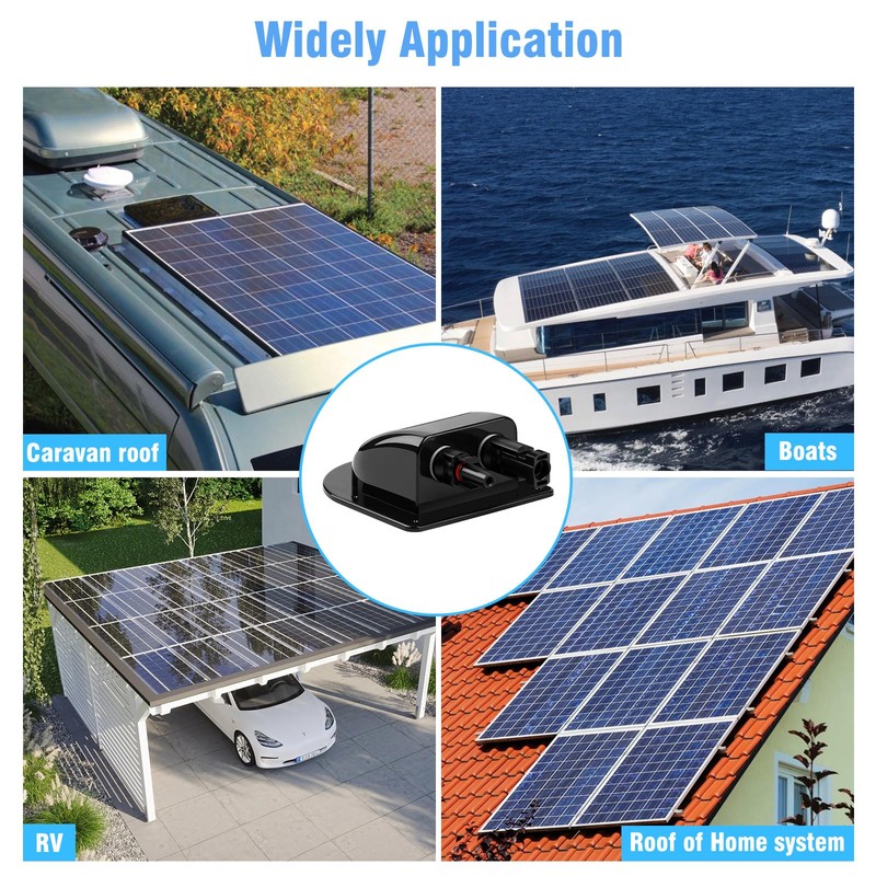 Solar cable guide, roof feed-through solar, roof feed-through, caravan with