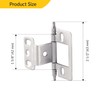 Brixwell QICY-001 Decorative Butt Hinge Partial Wrap Non Mortise Minaret