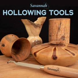 Savannah Carbide Hollower Tool #2 for Removing Material From The Mid Level of Hollow Forms