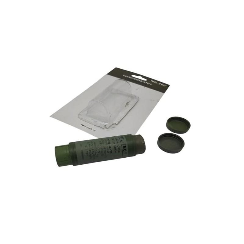 Mil-Tec Camo Face Paint Stick, grün-ocker, 28ml