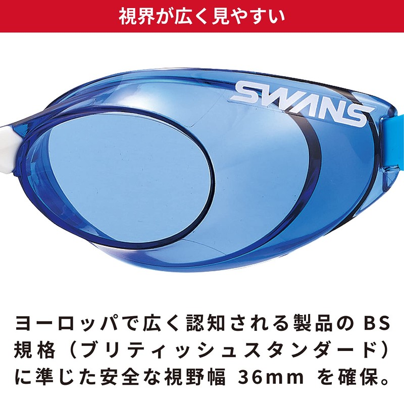 Swans Sniper SR-10N DSMK Competitive Swimming Goggles, Non-Cushioned, Fina Certified