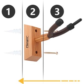 FANGXIN Violin Wall Hangers, Wooden Base Violin Wall Mount Holder for Home Studio Played Accessories