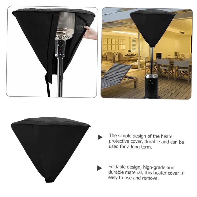 Levemolo Outdoor Heater Sleeve Patio Heater Cover Sun Rain Frost
