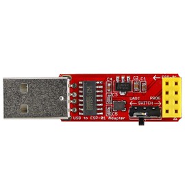 Wishiot ESP-01S Programmer ESP8266 Wifi Module USB to ESP-01 Adapter CH340G Wireless Driver 4.5V - 5.5V