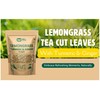 Lemongrass Loose Leaf Herbal Tea with Benefits of Turmeric and