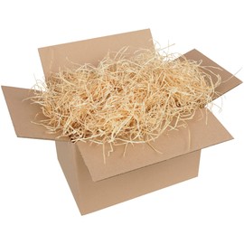 Bestlivings Wood Wool (500 g) Filling Material for Gift Baskets, Upholstery Wool, Natural, Untreated from German Forest