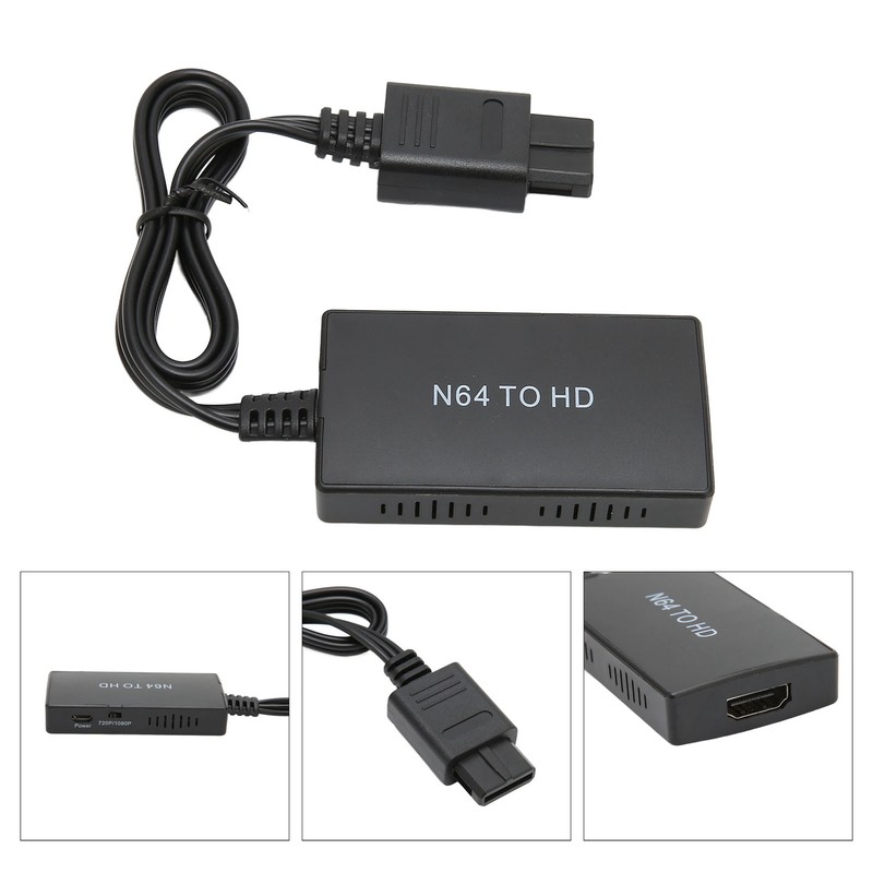 For N64 to HD Multimedia Interface Converter Support 720P 1080P