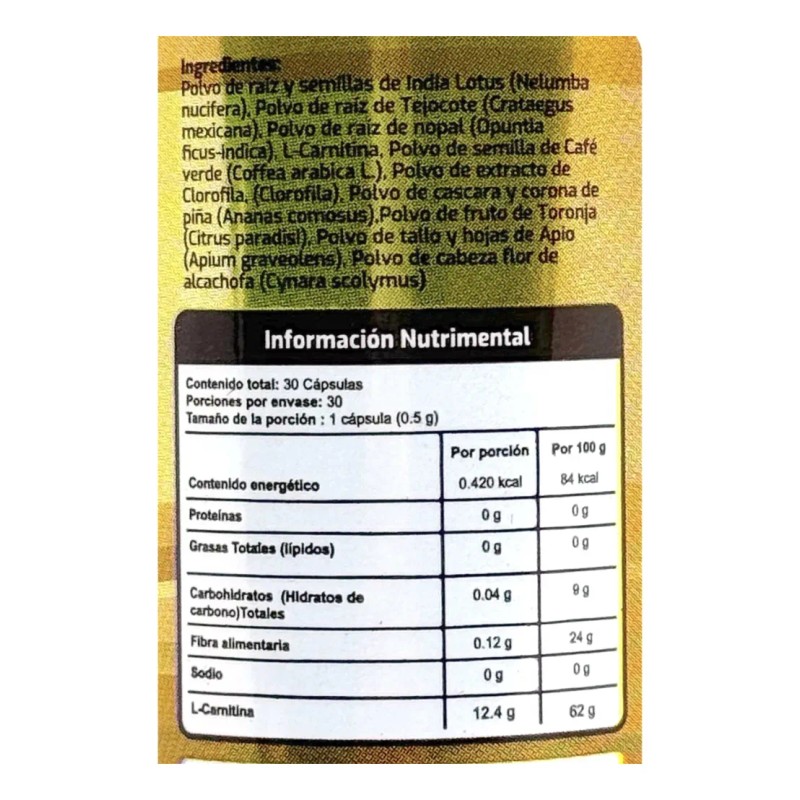 Bpass Azul 30 Capsulas Inhibidor De Apetito 100 Natural Paq