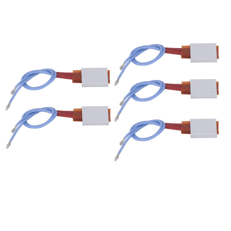 5pcs PTC Heating Element Automatic Constant Temp 110℃ Aluminum Shell