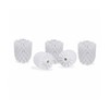 Relaxdays Toilet Brush Heads Set of 5 Loose Toilet Brushes