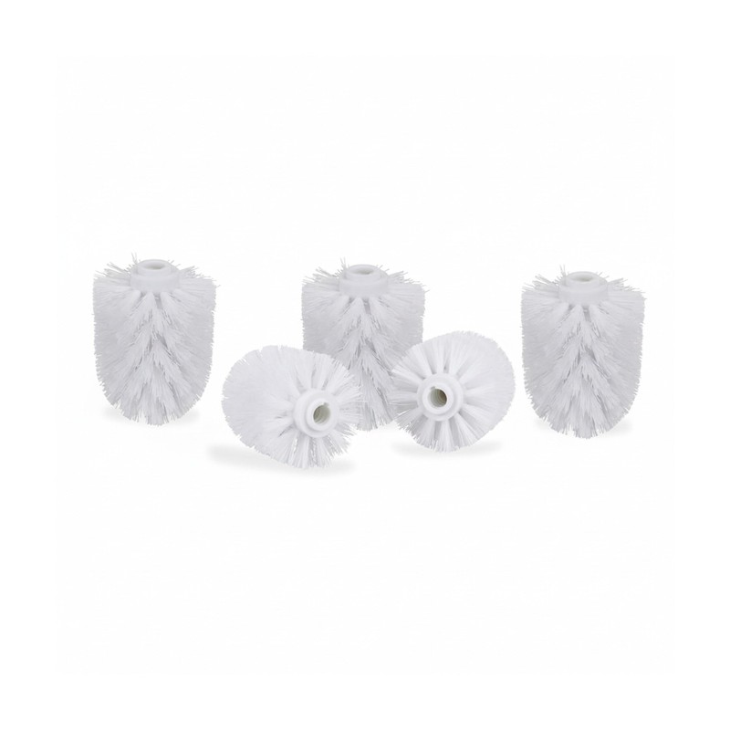 Relaxdays Toilet Brush Heads Set of 5 Loose Toilet Brushes