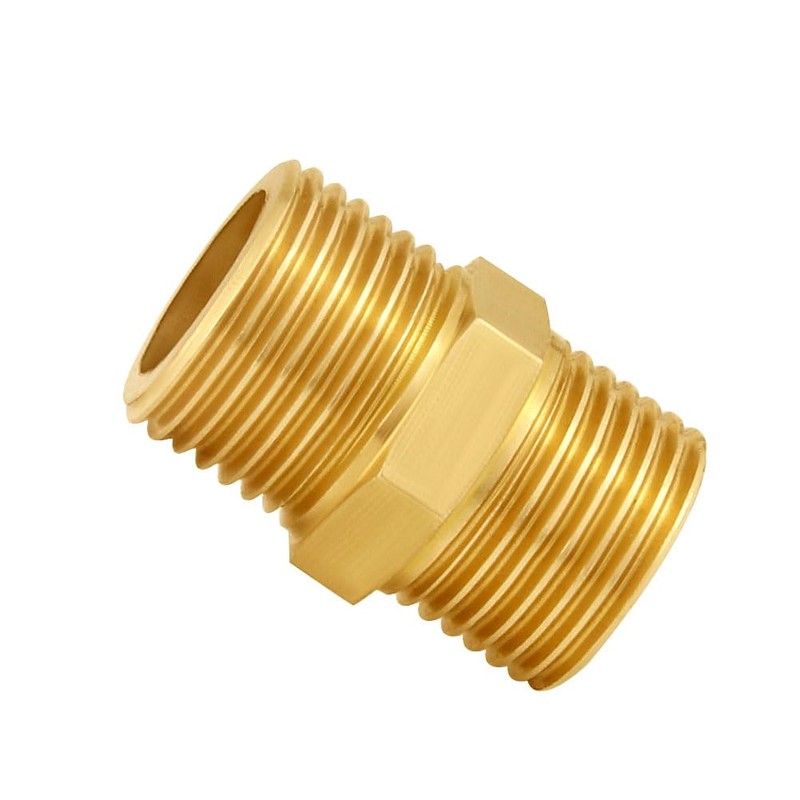 Hooshing Brass Check Valve 1/2" Male to 1/2" Male Thread