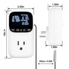 Digital Temperature Controller Thermostat Outlet Plug, 120V 15A Heating and