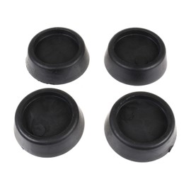 First4spares Universal Black Anti Vibration Non Slip Feet For Washing Machines/Tumble Dryers Shock Absorbers Pack Of 4