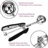 18/8 Stainless Steel Cookie Scoop, Cookie Scoops for Baking, 0.8Tbsp/2.5tsp/12.5ml/0.5oz