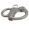 POFET 52mm-316 Stainless Steel Fixed Snap Shackle Spring Shackles, Hand