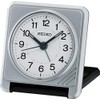 Seiko QHT015S Travel Alarm Clock, Silver