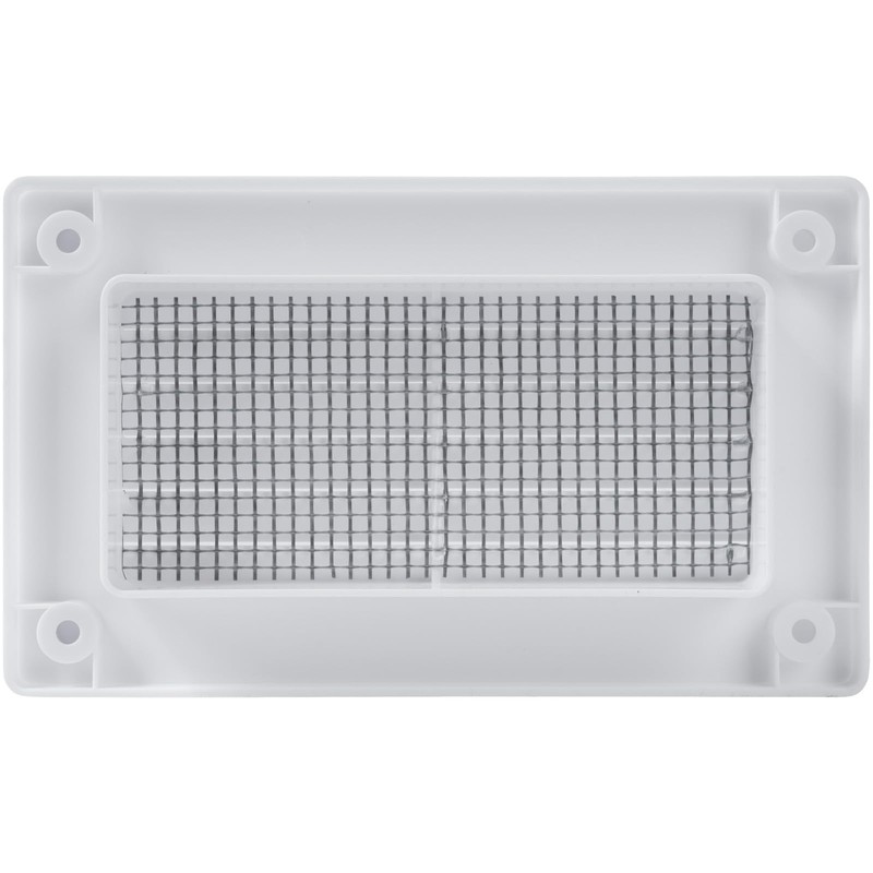 Vent Systems 110 x 55mm Rectangular Duct Grille - Straight