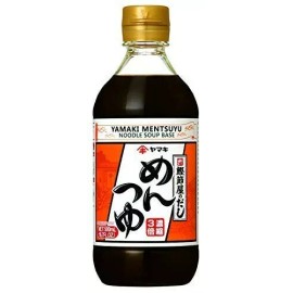 bakubuy Yamaki Men Straight Tsuyu 500ml Japanese Soba Udon Noodle Dipping Sauce