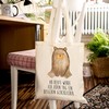Mr. & Mrs. Panda Sitting Bear Tote Bag, Gift, Laptop