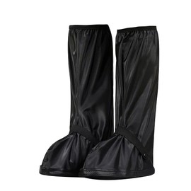 Rain Shoe Covers, Overshoes, Bicycle Waterproof Overshoes, Rain Overshoes, Resistant Non-Slip Rain Protection, Shoe Covers, Reinforced High Galoshes Rain Snow for Men and Women, 43-45 EU