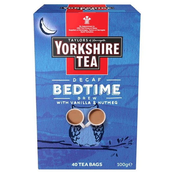Taylors of Harrogate Yorkshire Tea Bedtime Brew 40 bolsas de té, 100 g