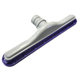 14″ EZ Glide Floor Tool Compatible with ProTeam Backpack Vacuums — 1.5″ Nut-Coupling Wand Fit — Multi-Surface Nylon Brush Head for Hard Floor & Low-Pile Carpet — Replaces OEM 101446