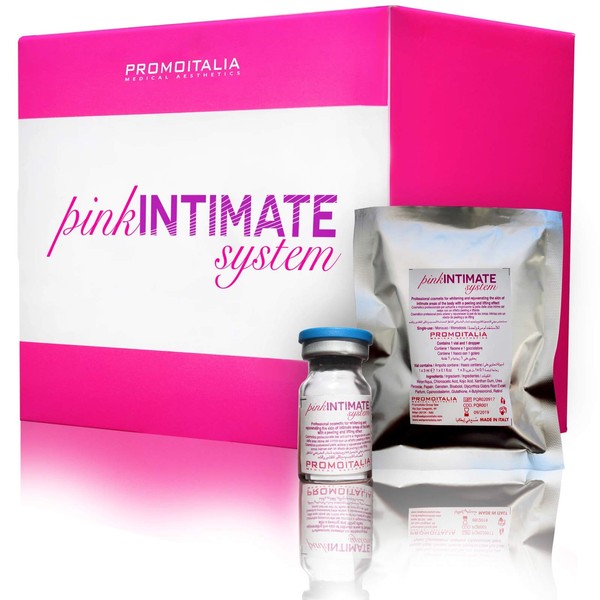 Pink Intimate System - Intimate Skin Lightening for Body, Face, Bikini and Sensitive Areas - Skin Whitening