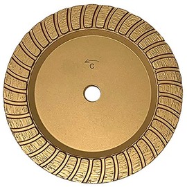 6 Inch x 5/8 Inch - 11 Arced Turbo Diamante Italia Grinding Cup - Coarse