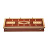 PALM ROYAL HANDICRAFTS - Juego de 2 tablas de madera