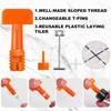 Storystore Tile Leveling System Kit, 150 PCS 1/16'' Levelers, 800