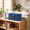 Caja de almacenamiento con cerradura de combinación de 2