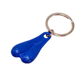 [USA BIKER KEY HOLDER] Biker Keychain, Biker Golden Nuts, Gold Ball, Key Fob, Amulet, TAMA-001, Metal