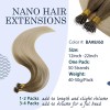 Runature Extensiones Cabello Natural 14in Rubio 50gr
