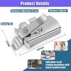 Kolamom Magnetic Seam Guide Straight Seam Guide Sewing Accessories, Multifunctional,