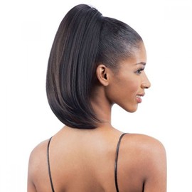 YAKY BOUNCE 14" (2 Dark Brown) - FreeTress Equal Drawstring Ponytail