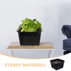 Kisangel 4 Pack Hydroponic Root Control Planting Baskets Mesh Net