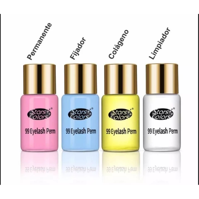 Stars Colors Kit De Lash Lifting De Pestañas Rizado Stars